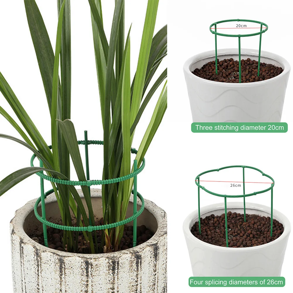 Climbing Vine Rack Plant Potted Support Frame Plastic Coated Steel Flower Vegetables Decorative Trellis Bracket 1Pc 20cm/26cm
Climbing Vine Rack Plant Potted Support Frame Plastic Coated Steel Flower Vegetables Decorative Trellis Bracket 1Pc 20cm/26cm
