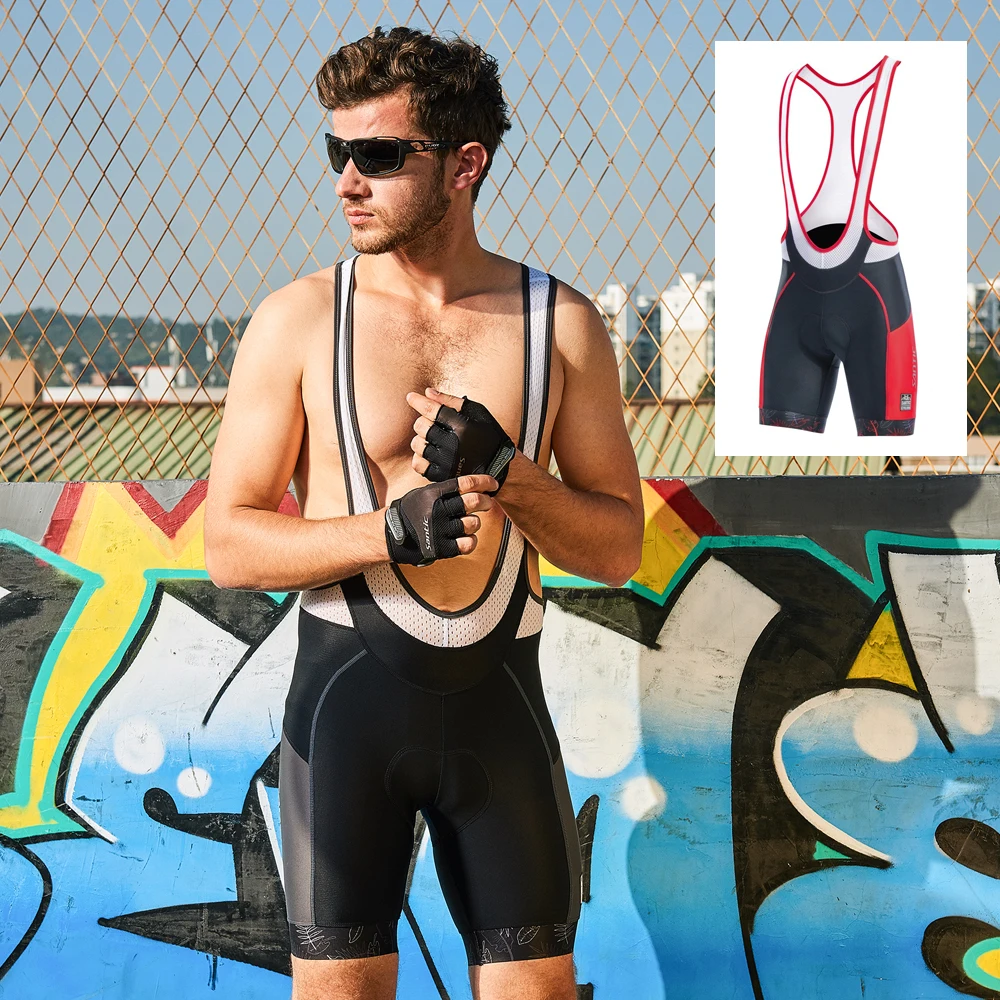 Santic Cycling Bib Shorts Men Pro 4D Coolmax Padded Breathable Bicycle Clothing with Color-Blocking MTB Road Bike Riding Pants
Santic Cycling Bib Shorts Men Pro 4D Coolmax Padded Breathable Bicycle Clothing with Color-Blocking MTB Road Bike Riding Pants