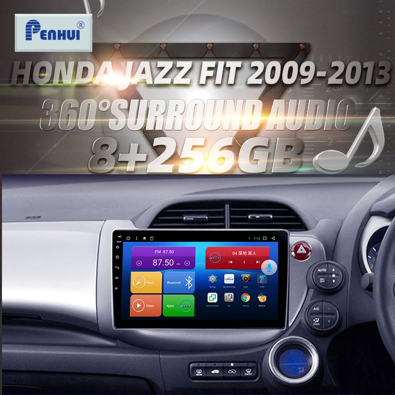 HIFI для HONDA JAZZ FIT 2009-2013 автомобильное радио, мультимедийный видеоплеер, навигатор GPS Android, двойной din
HIFI для HONDA JAZZ FIT 2009-2013 автомобильное радио, мультимедийный видеоплеер, навигатор GPS Android, двойной din