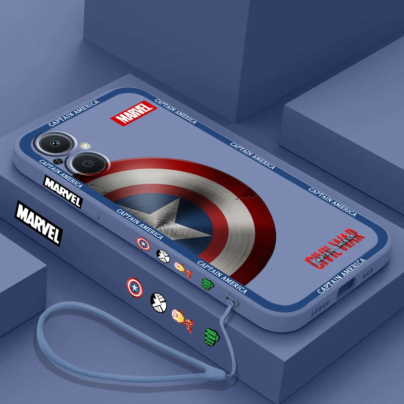 Captain America shield Logo Phone Case For OPPO Find X5 X3 X2 Lite Pro Neo A5 A53 A94 4G 5G Liquid Left Rope Soft Cover
Captain America shield Logo Phone Case For OPPO Find X5 X3 X2 Lite Pro Neo A5 A53 A94 4G 5G Liquid Left Rope Soft Cover