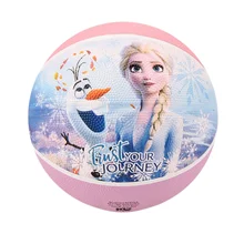 Frozen Cartoon Anime Children Cute Basketball 4-8 Years Old Kindergarten Recommended Creative Pat Ball Baby Special BirthdayGift