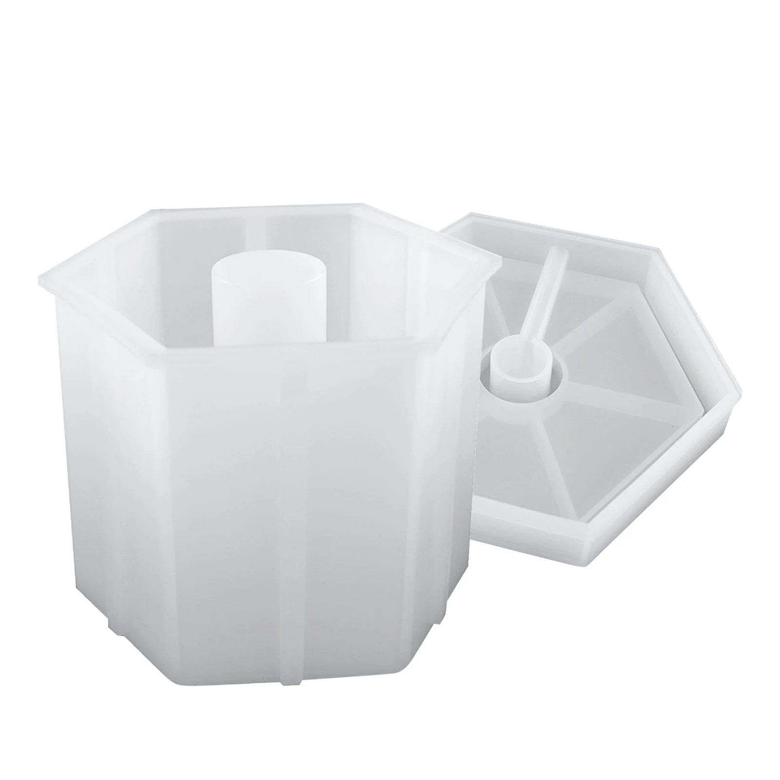 Cube Resin Molds Silicone Resin Art Mold LED Lamp Silicone Mold Easy To Demould Hexagon / Cylinder / Cube Mould
Cube Resin Molds Silicone Resin Art Mold LED Lamp Silicone Mold Easy To Demould Hexagon / Cylinder / Cube Mould