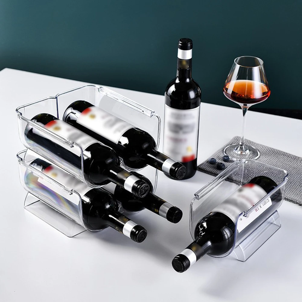Multifunctional Stackable Wine Rack Storage Box Bottle Rack Display Transparent Stand Refrigerator Box Kitchen Wine Water Bottle
Multifunctional Stackable Wine Rack Storage Box Bottle Rack Display Transparent Stand Refrigerator Box Kitchen Wine Water Bottle