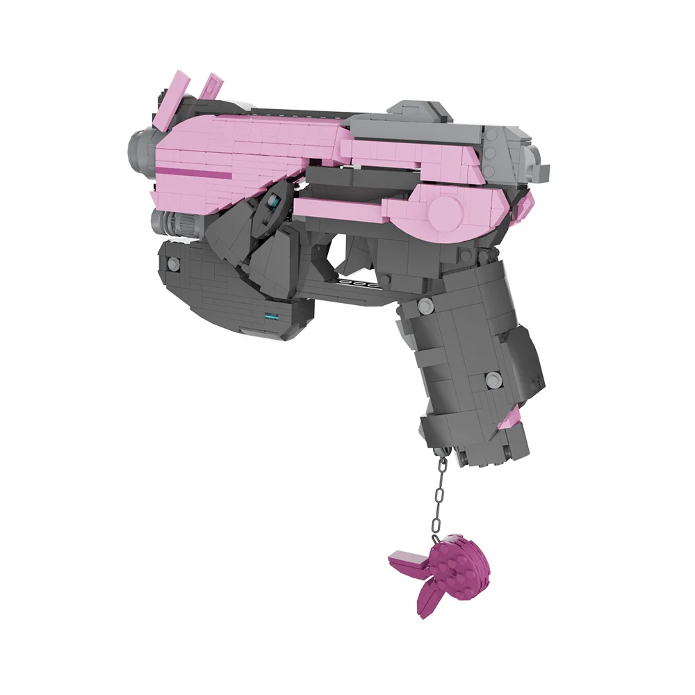 MOC Game pistol Dva's Gun Building Blocks Set For Overwatchals-Shooting Game Character Arms Bricks Toy For Kid Birthday Gift
MOC Game pistol Dva's Gun Building Blocks Set For Overwatchals-Shooting Game Character Arms Bricks Toy For Kid Birthday Gift