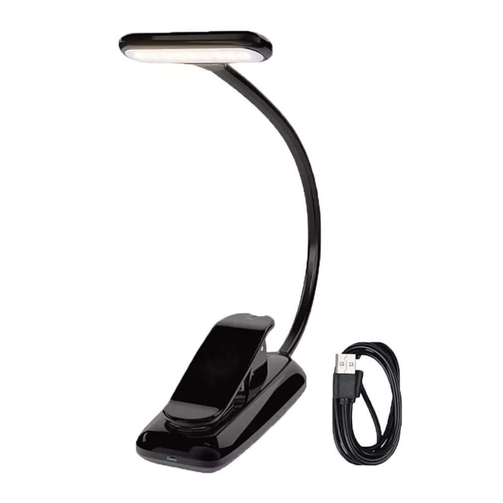 Rechargeable LED USB Book Light Reading Light Flexible Book Lamp Dimmer Clip Table Desk Lamp Portable Clip Light
Rechargeable LED USB Book Light Reading Light Flexible Book Lamp Dimmer Clip Table Desk Lamp Portable Clip Light