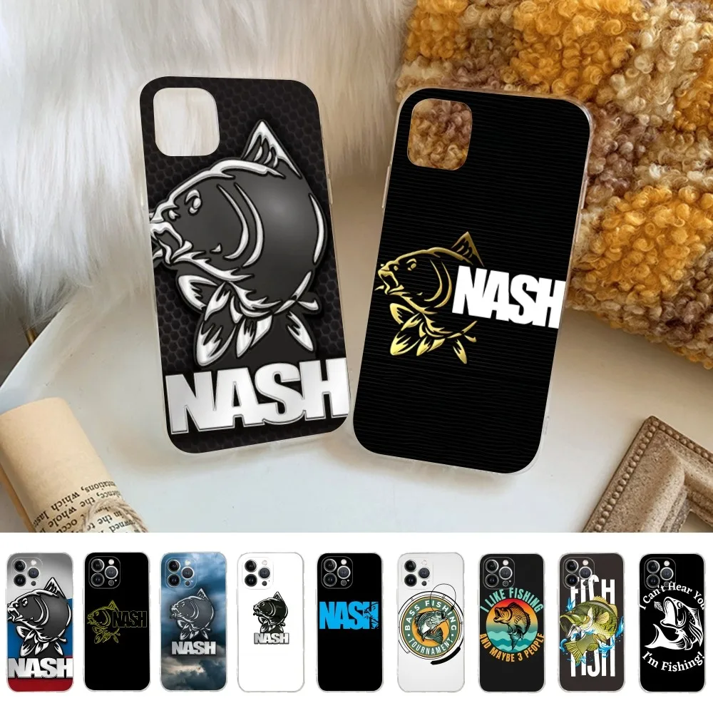 Nash Fishing Logo Phone Case For iPhone 14 13 12 Mini 11 Pro XS Max X XR SE 6 7 8 Plus Soft Silicone Cover
Nash Fishing Logo Phone Case For iPhone 14 13 12 Mini 11 Pro XS Max X XR SE 6 7 8 Plus Soft Silicone Cover