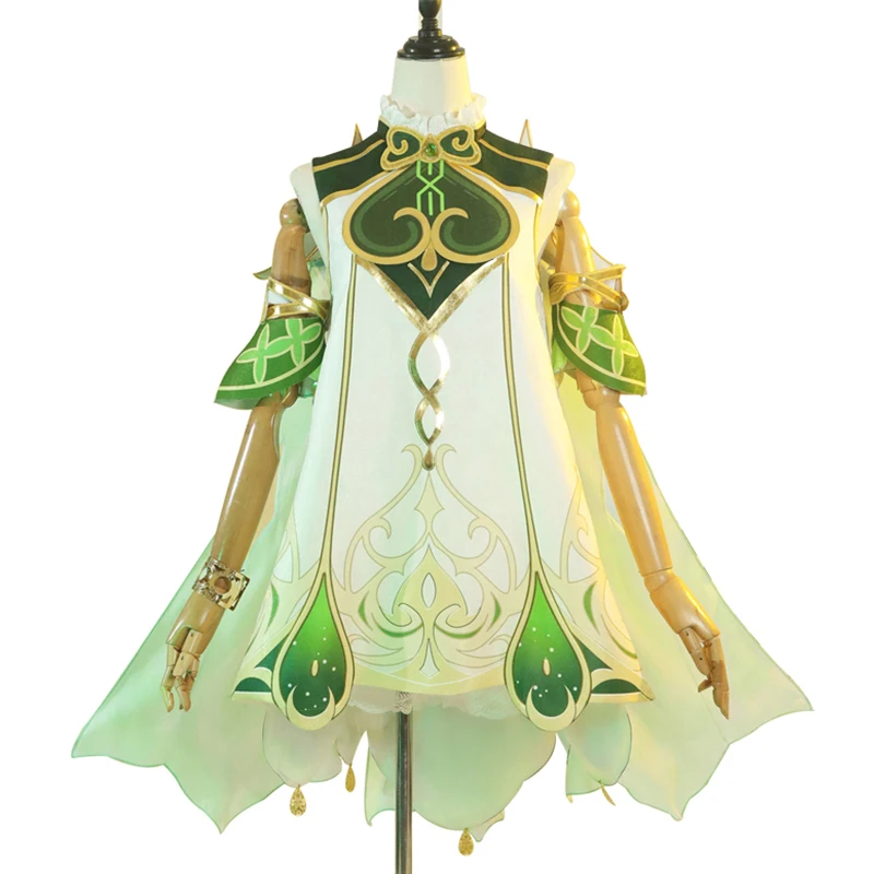 Hot Game Genshin Impact Nahida Suit Lesser Lord Kusanali grass Outfit Lolita Dress Uniform Cosplay Costume Halloween Party
Hot Game Genshin Impact Nahida Suit Lesser Lord Kusanali grass Outfit Lolita Dress Uniform Cosplay Costume Halloween Party