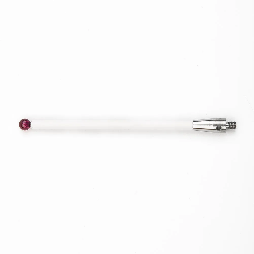 1 * CMM Touch Probe Stylus 6mm Rubine Ball CNC Tip Ceramic Shaft M4 A-5000-3712 Threaded Handle Touch Probe Tool
1 * CMM Touch Probe Stylus 6mm Rubine Ball CNC Tip Ceramic Shaft M4 A-5000-3712 Threaded Handle Touch Probe Tool