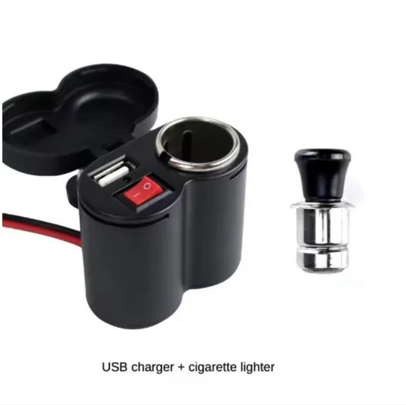 Зарядное устройство с двумя USB-портами для мотоцикла, 12 В с переключателем, водонепроницаемая розетка прикуривателя, зажим для руля мотоцикла
Зарядное устройство с двумя USB-портами для мотоцикла, 12 В с переключателем, водонепроницаемая розетка прикуривателя, зажим для руля мотоцикла