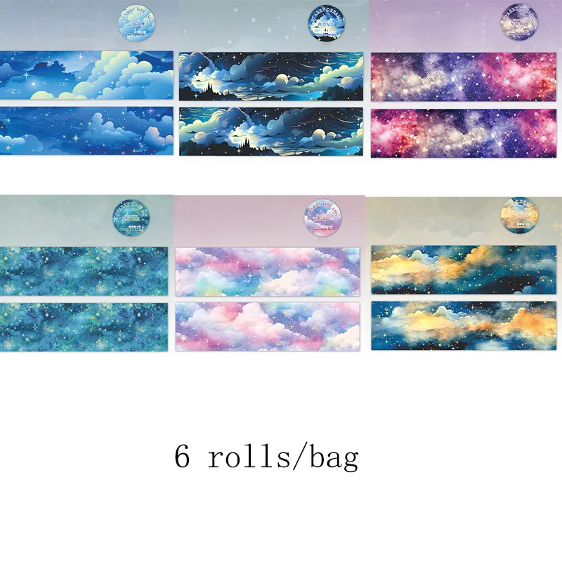 Mr. Paper Звездная ночь серебряный набор лент
Mr. Paper Звездная ночь серебряный набор лент