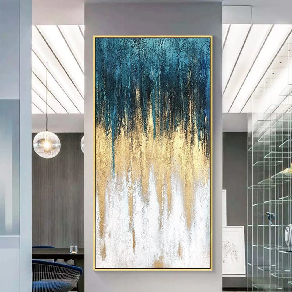 Large Gold Foil Oil Painting Hand-Painted Modern Simple Living Room Decorative Paintings Abstract Art Customized Oil Painting
Large Gold Foil Oil Painting Hand-Painted Modern Simple Living Room Decorative Paintings Abstract Art Customized Oil Painting