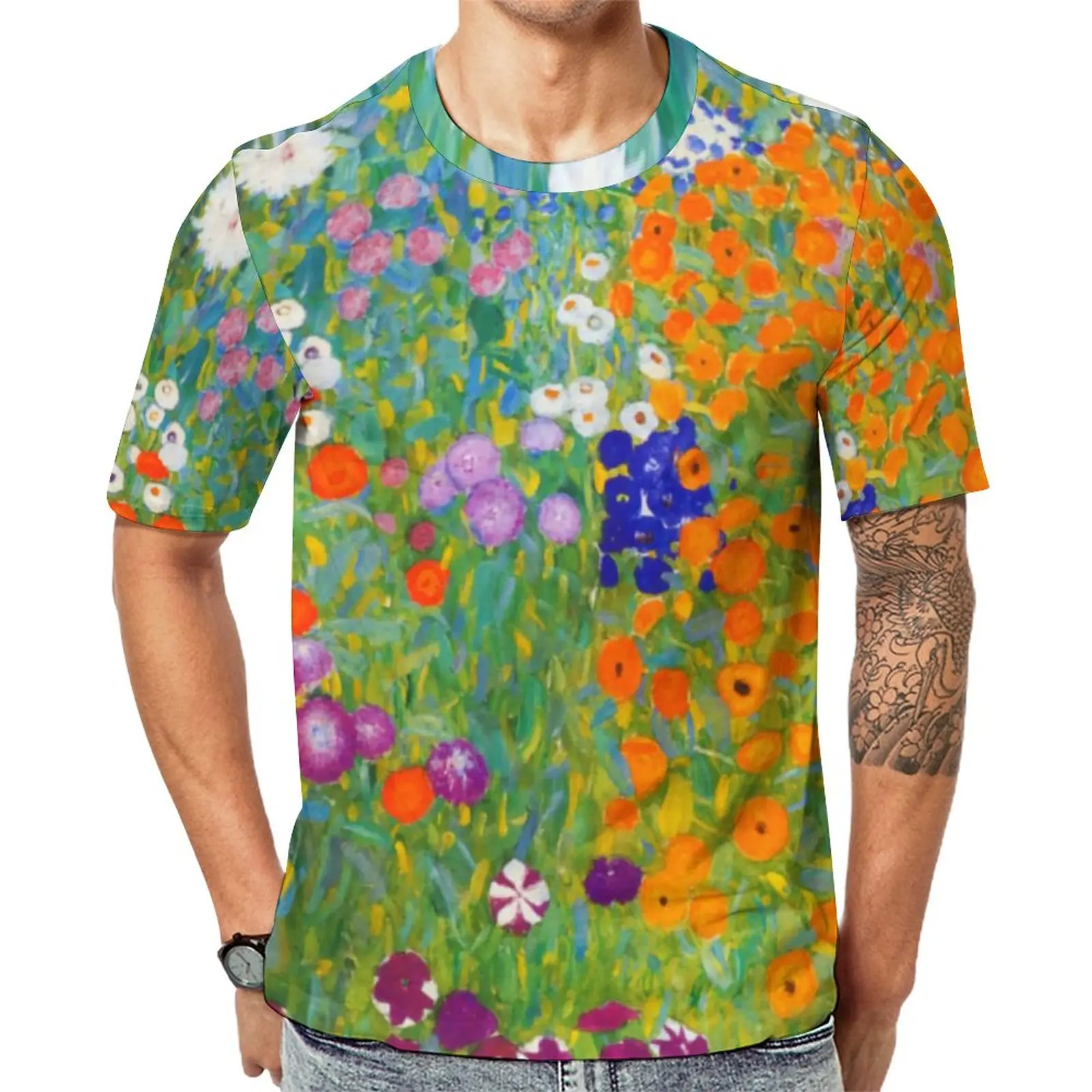 Flower Garden T-Shirt Botanical Art Print Man Cool T-Shirts Beach Graphic Tee Shirt Short Sleeve Kawaii Oversized Tops Gift Idea
Flower Garden T-Shirt Botanical Art Print Man Cool T-Shirts Beach Graphic Tee Shirt Short Sleeve Kawaii Oversized Tops Gift Idea