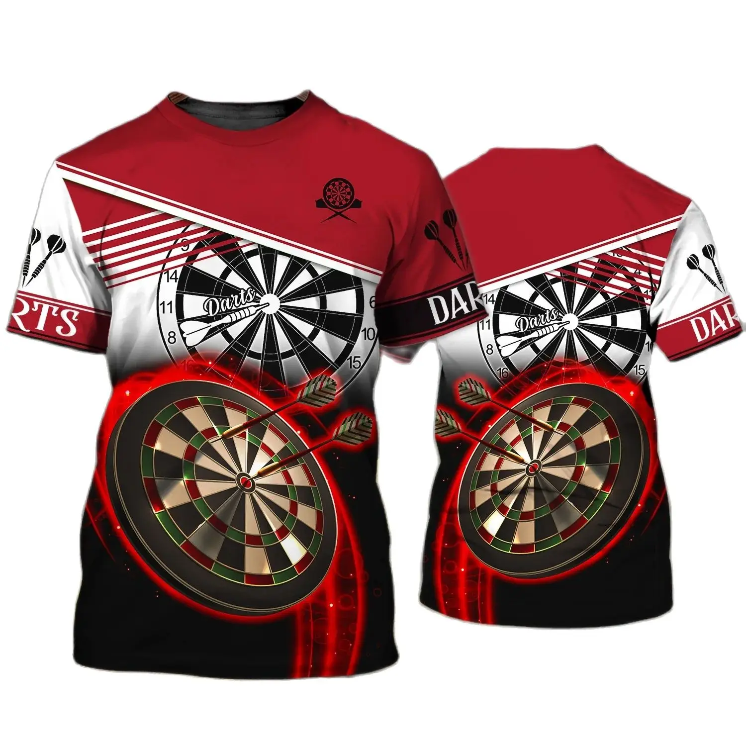 Round Target Dart Print T Shirt For Men Fashion Trend Sports Short Sleeve Hip Hop Harajuku Oversized t-shirt Casual O-neck Top
Round Target Dart Print T Shirt For Men Fashion Trend Sports Short Sleeve Hip Hop Harajuku Oversized t-shirt Casual O-neck Top