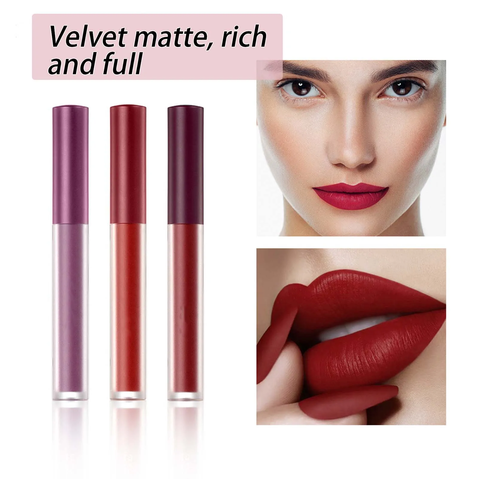 Liquid Matte Lipstick Highly Pigmented Professional For Women Girls Smooth And Comfortable Birthday Presents Are Available Easy
Liquid Matte Lipstick Highly Pigmented Professional For Women Girls Smooth And Comfortable Birthday Presents Are Available Easy