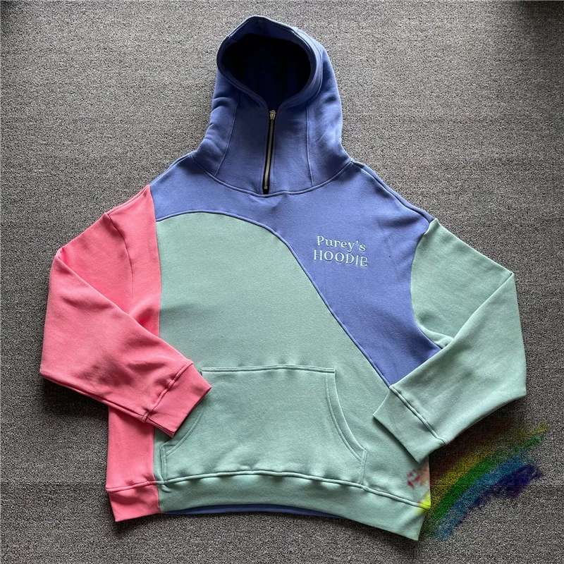 Embroidery Purey‘s Hoodie Men Woman 1:1 Best Quality Patchwork Color Heavy Fabric Sweatshirts Pullover
Embroidery Purey‘s Hoodie Men Woman 1:1 Best Quality Patchwork Color Heavy Fabric Sweatshirts Pullover