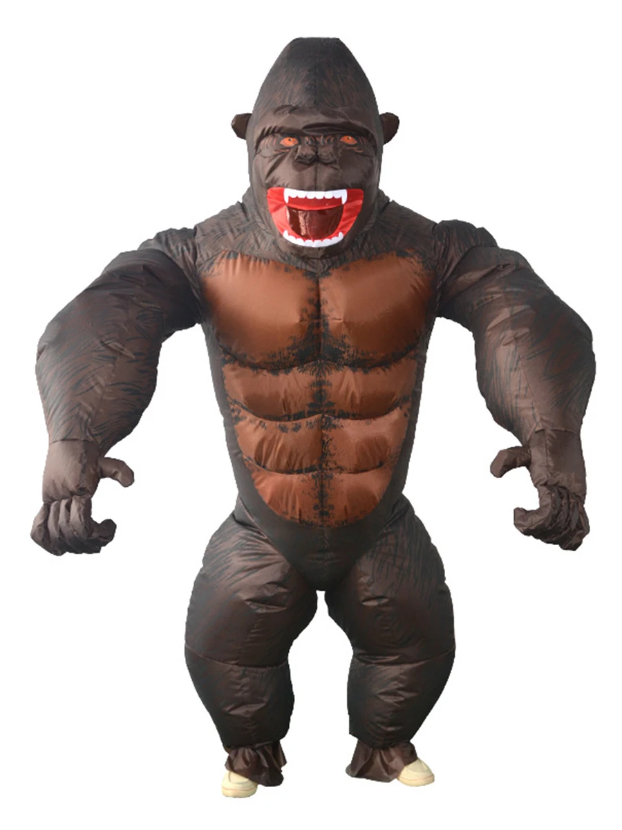 JYZCOS King Kong Gorilla Inflatable Costume Movie King Kong Gorilla Cosplay Dress Mascot Animal Monkey Clothing
JYZCOS King Kong Gorilla Inflatable Costume Movie King Kong Gorilla Cosplay Dress Mascot Animal Monkey Clothing