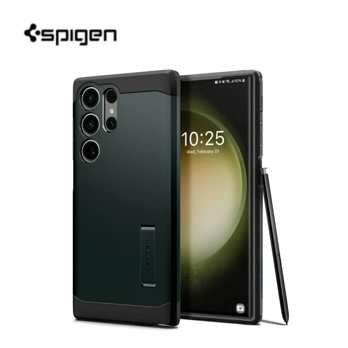 

Spigen Tough Armor Case For Samsung Galaxy S23 Ultra 6.8"（2023）