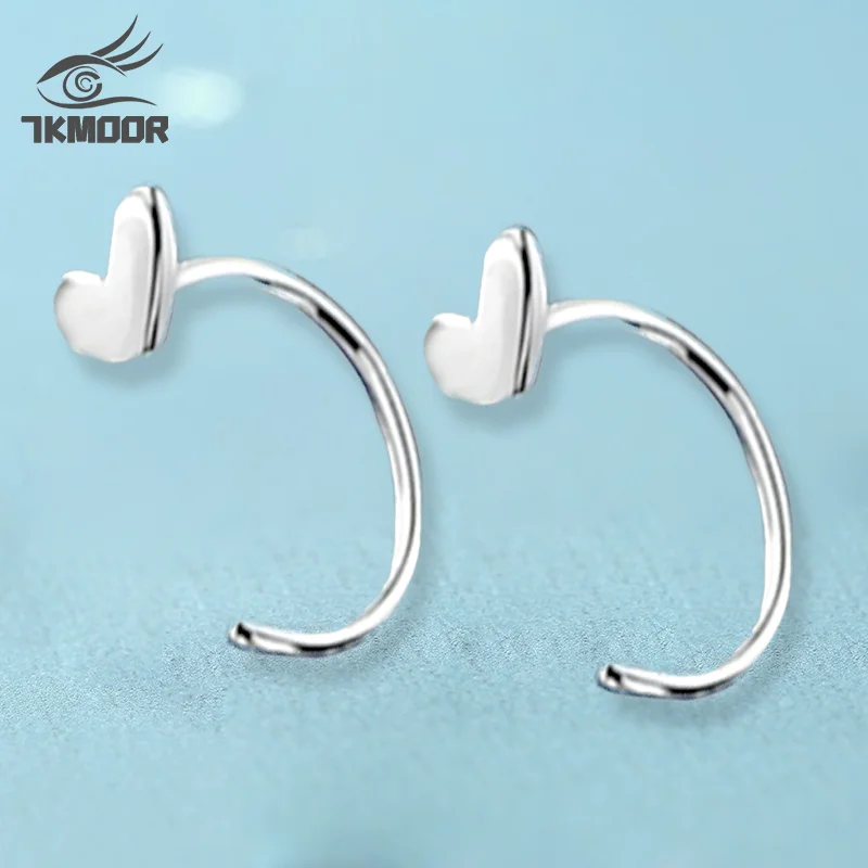 1 Pair Heart Brand 925 silver needle Zircon Cz Hoop Tragus Cartilage Helix Stud Earring Conch Lobe Ear Screw Piercing Jewelry
1 Pair Heart Brand 925 silver needle Zircon Cz Hoop Tragus Cartilage Helix Stud Earring Conch Lobe Ear Screw Piercing Jewelry