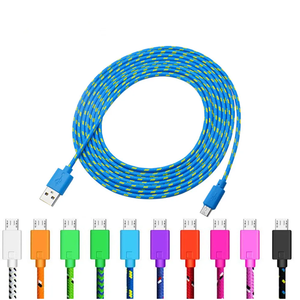 Lieve Nylon Braided Micro USB Cable 1m/2m/3m Data Sync USB Charger Cable For Samsung HTC LG Huawei Xiaomi Android Phone Cables
Lieve Nylon Braided Micro USB Cable 1m/2m/3m Data Sync USB Charger Cable For Samsung HTC LG Huawei Xiaomi Android Phone Cables