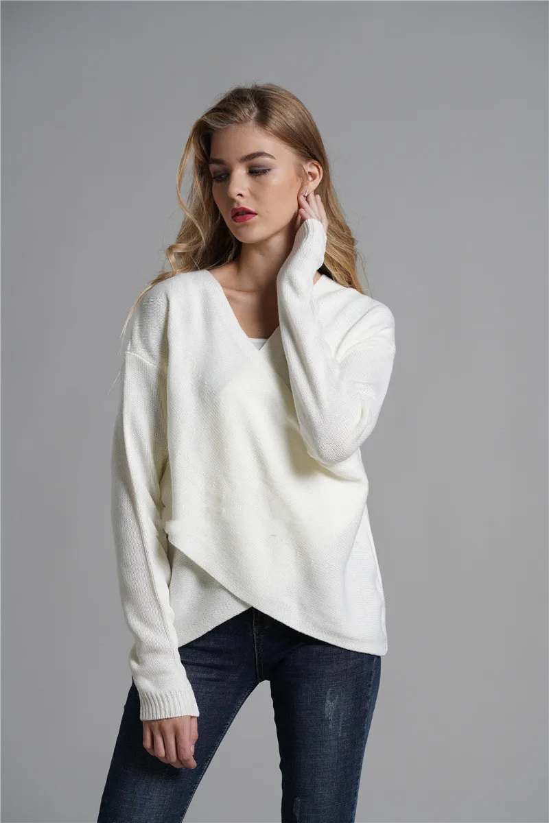Women Solid Sweaters Y2K Clothes Korean Harajuku Office Lady Cross Patchwork Sweater 2022 Slim Solid Knitted Pullovers S027
Women Solid Sweaters Y2K Clothes Korean Harajuku Office Lady Cross Patchwork Sweater 2022 Slim Solid Knitted Pullovers S027