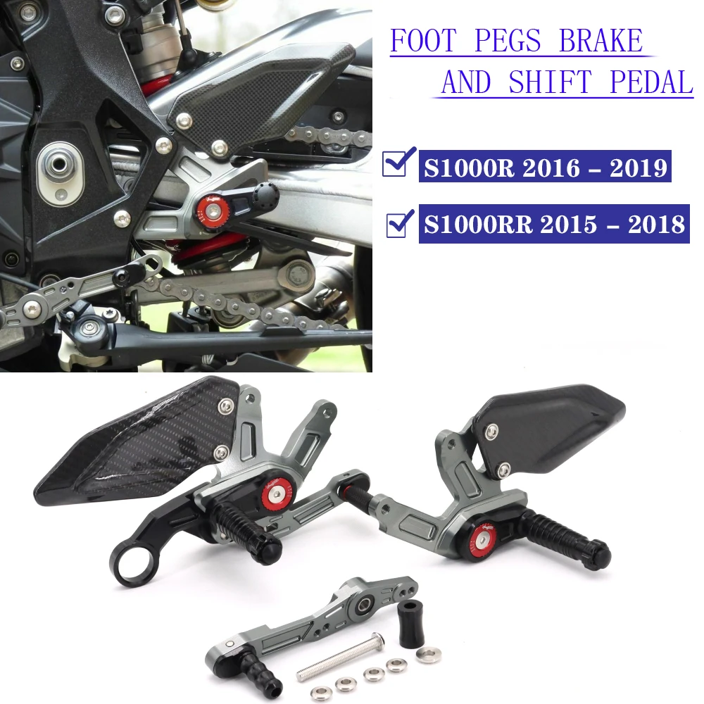 S1000RR 2015 - 2018 S1000R 2016 2017 2018 2019 задний комплект подставки для ног мотоциклетные подставки для BMW S 1000 RR / R
S1000RR 2015 - 2018 S1000R 2016 2017 2018 2019 задний комплект подставки для ног мотоциклетные подставки для BMW S 1000 RR / R