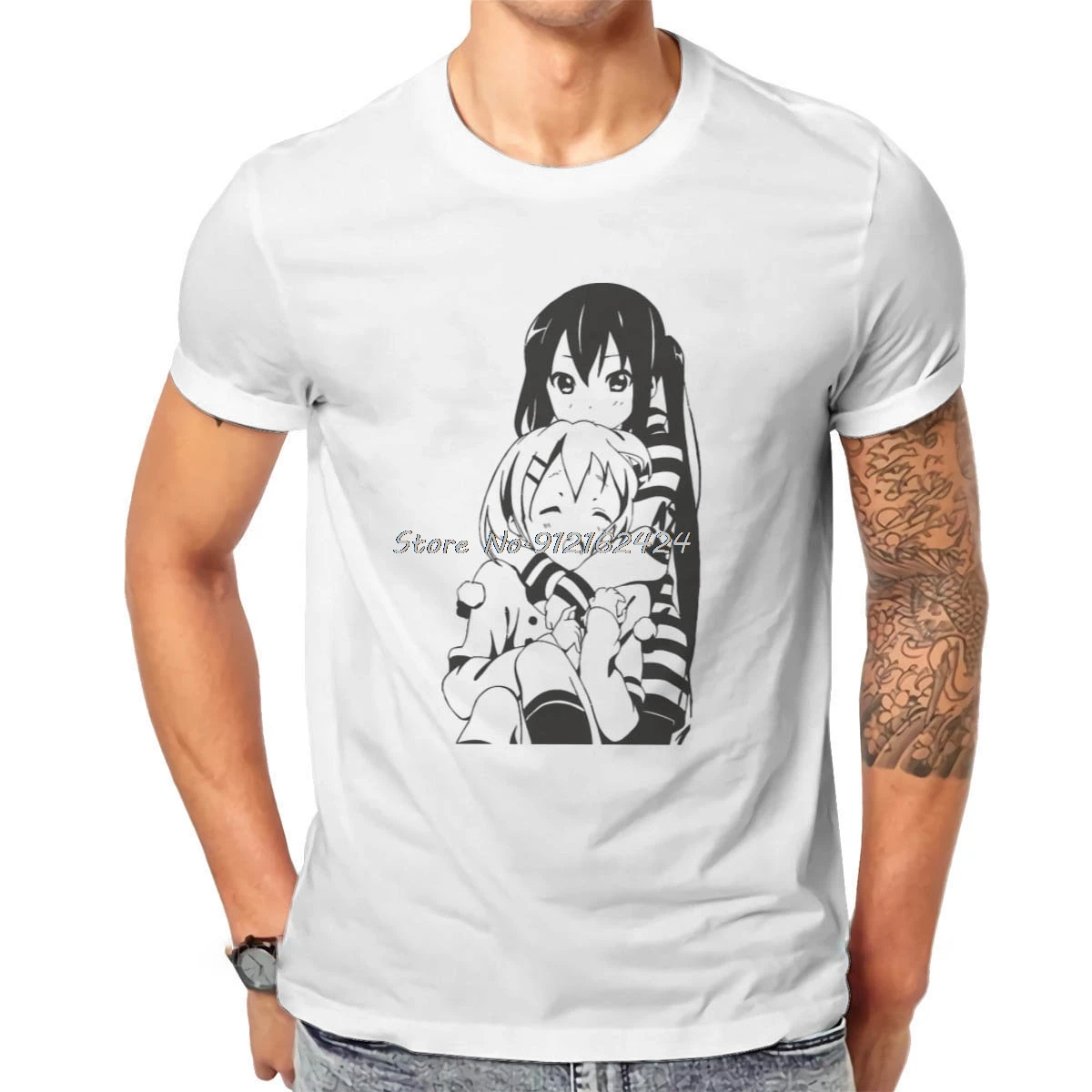 K-ON Azusa And Yui Tshirt Classic Gothic Men's Tops Anime Oversize T Shirt Cotton Tees Harajuku Streetwear
K-ON Azusa And Yui Tshirt Classic Gothic Men's Tops Anime Oversize T Shirt Cotton Tees Harajuku Streetwear