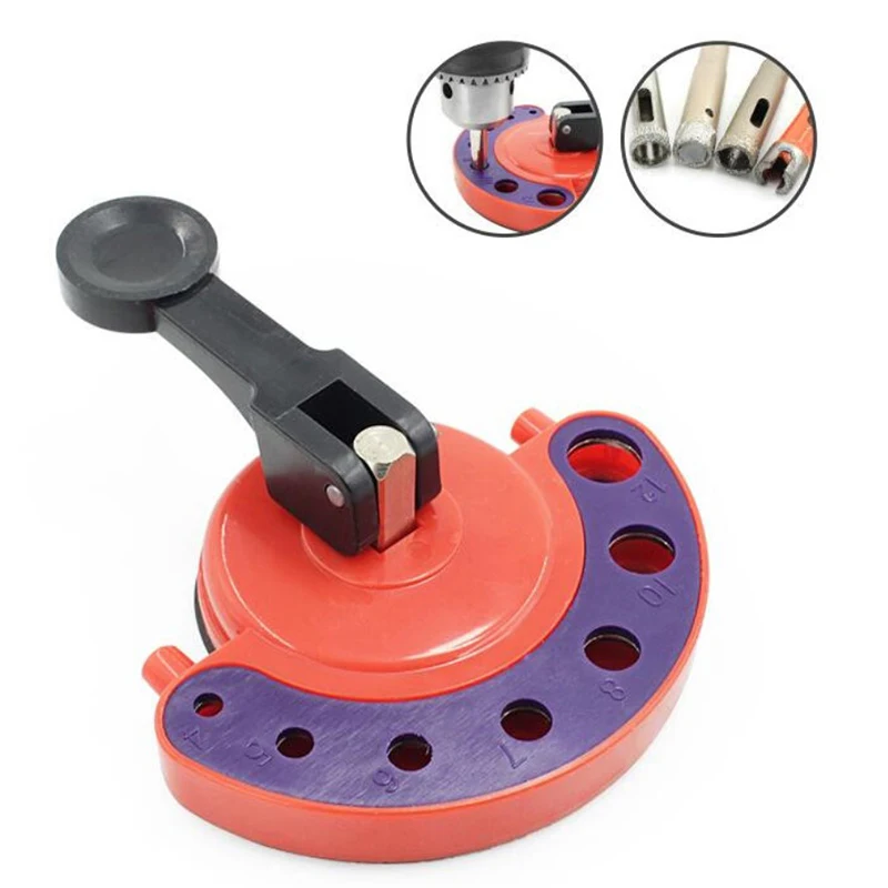 4-12mm Adjustable Diamond Drill Bit Tile Glass Core Bit Guide With Vacuum Base Sucker Tile Glass openings Locator
4-12mm Adjustable Diamond Drill Bit Tile Glass Core Bit Guide With Vacuum Base Sucker Tile Glass openings Locator