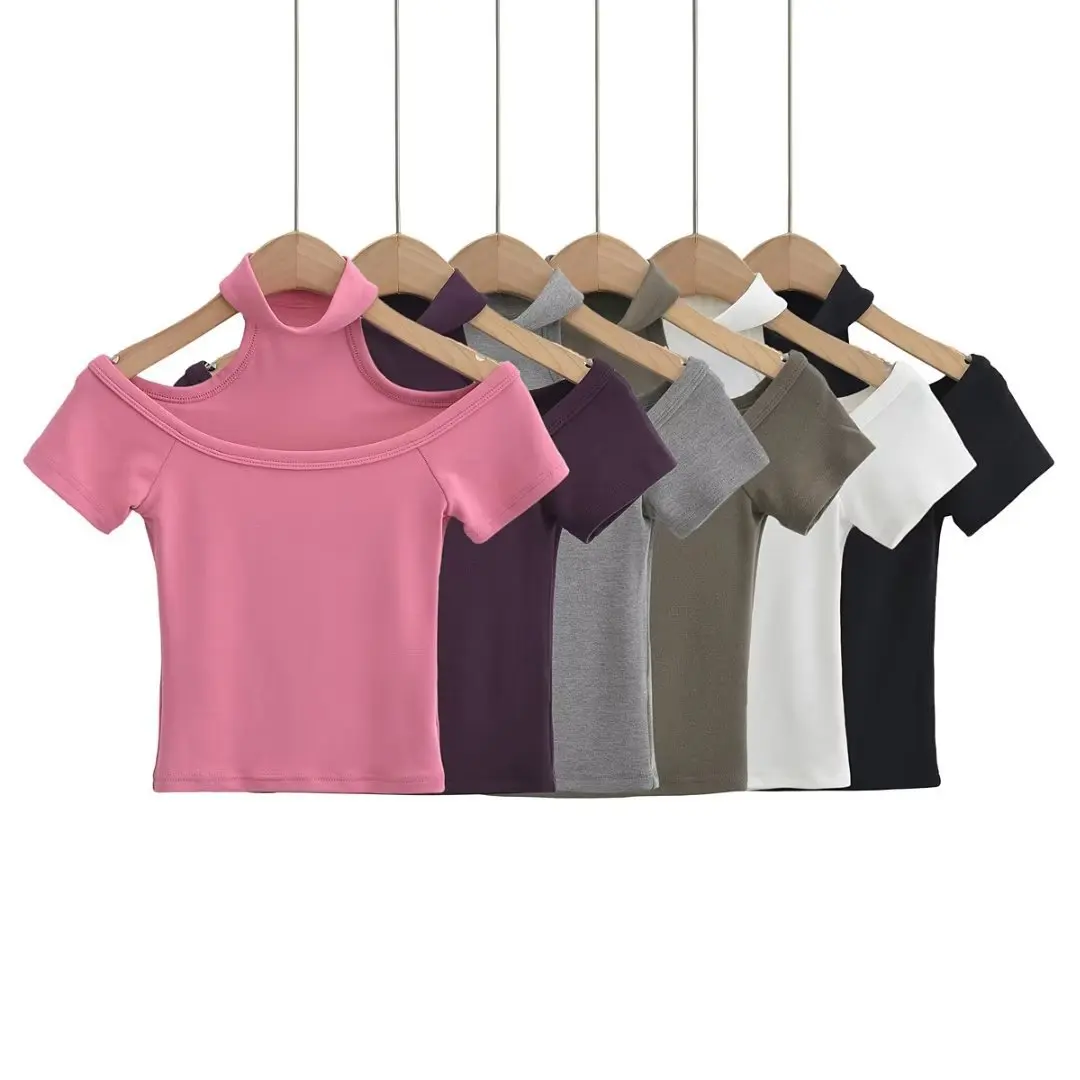 2023 03 новая весенне-летняя Женская Сексуальная футболка из полиэстера, брендовая блузка, верхняя одежда
2023 03 новая весенне-летняя Женская Сексуальная футболка из полиэстера, брендовая блузка, верхняя одежда