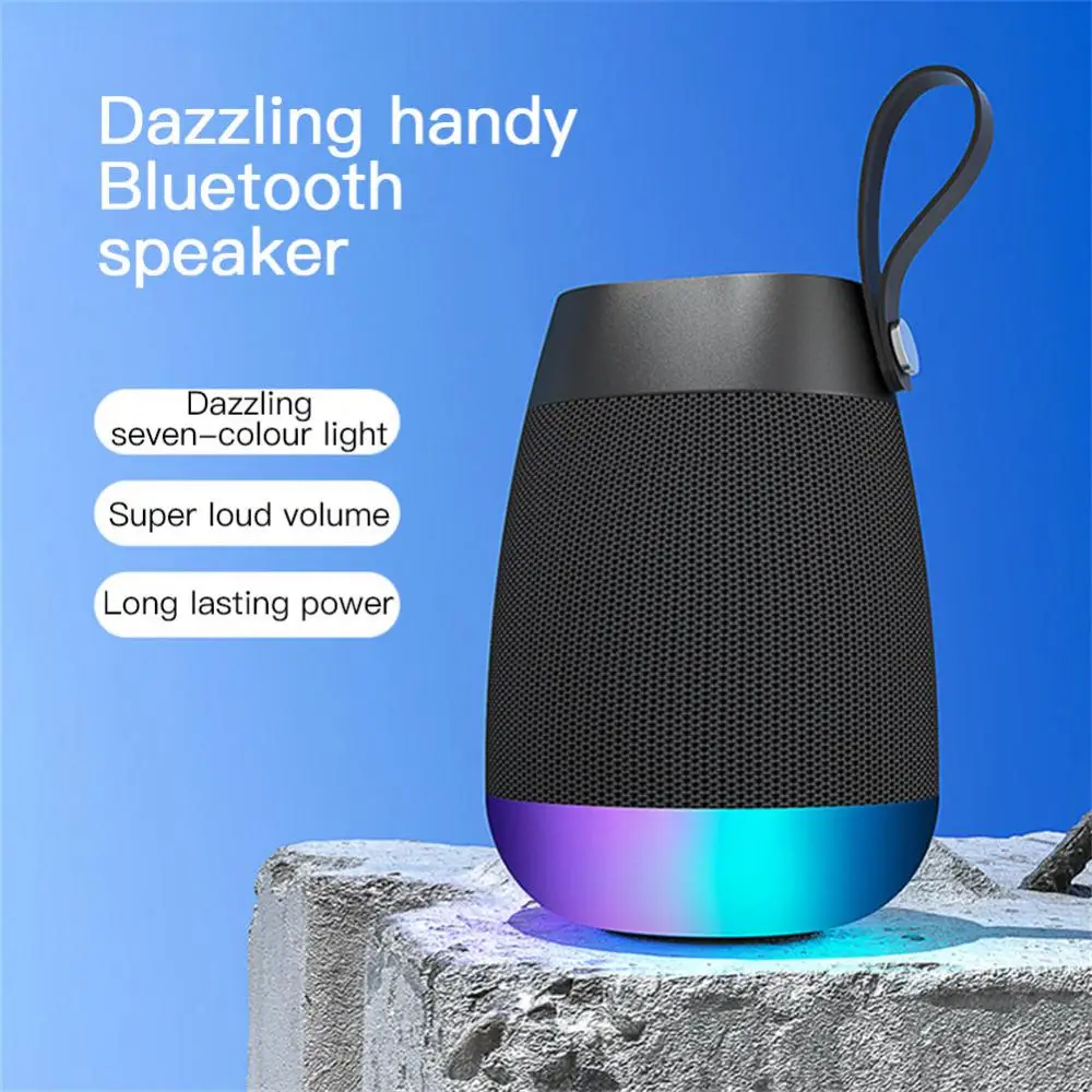 Wireless Outdoor Audio Atmosphere Led Light Waterproof Powerful Portable Speakers Mini Outdoor Speaker Camping Accessory New
Wireless Outdoor Audio Atmosphere Led Light Waterproof Powerful Portable Speakers Mini Outdoor Speaker Camping Accessory New