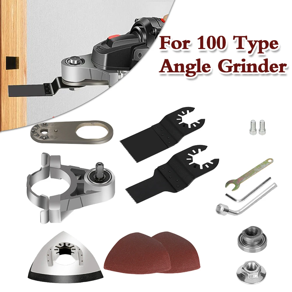 Conversion Head for Angle Grinder Multifunctional Angle Grinder Adapter for 100 Type Electric Saw Modification Accessories
Conversion Head for Angle Grinder Multifunctional Angle Grinder Adapter for 100 Type Electric Saw Modification Accessories