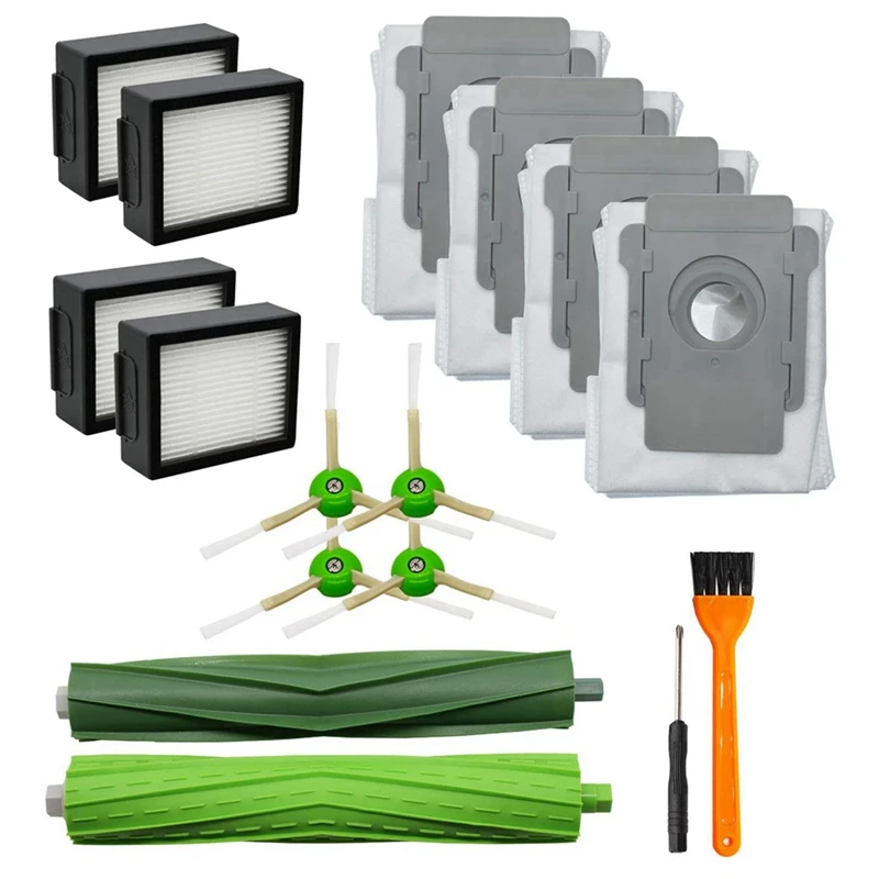 Запчасти для пылесоса Irobot Roomba, фильтр НЕРА, основная и боковая щетка для Irobot Roomba I7 + I3 I3 + I4 I4 + I6 I6 + I8 I8 + E5 E6 E7 J7
Запчасти для пылесоса Irobot Roomba, фильтр НЕРА, основная и боковая щетка для Irobot Roomba I7 + I3 I3 + I4 I4 + I6 I6 + I8 I8 + E5 E6 E7 J7