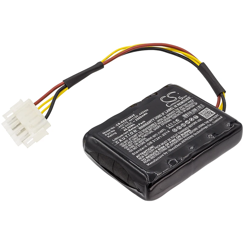 CS 2500mAh Battery For Robolinho 110 Robolinho 1100 Robolinho100 110 41.6 1100 1100 2017
CS 2500mAh Battery For Robolinho 110 Robolinho 1100 Robolinho100 110 41.6 1100 1100 2017