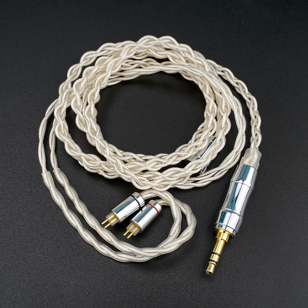Upgrade Cables Silver Plated Headphone Cable For Dan Clark Audio Mr Speakers Sterling Silver Earphone Cord
Upgrade Cables Silver Plated Headphone Cable For Dan Clark Audio Mr Speakers Sterling Silver Earphone Cord