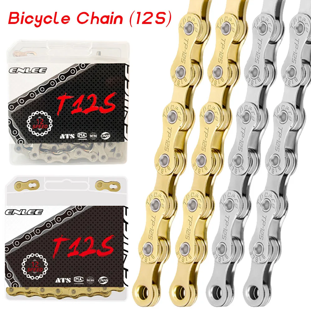 Bike Chain 12 Speed 116 Link Mountain MTB Road Bike Chain Non-Hollow Plated Silver Bike Chain Mountain Road Bike MTB Chain Parts
Bike Chain 12 Speed 116 Link Mountain MTB Road Bike Chain Non-Hollow Plated Silver Bike Chain Mountain Road Bike MTB Chain Parts