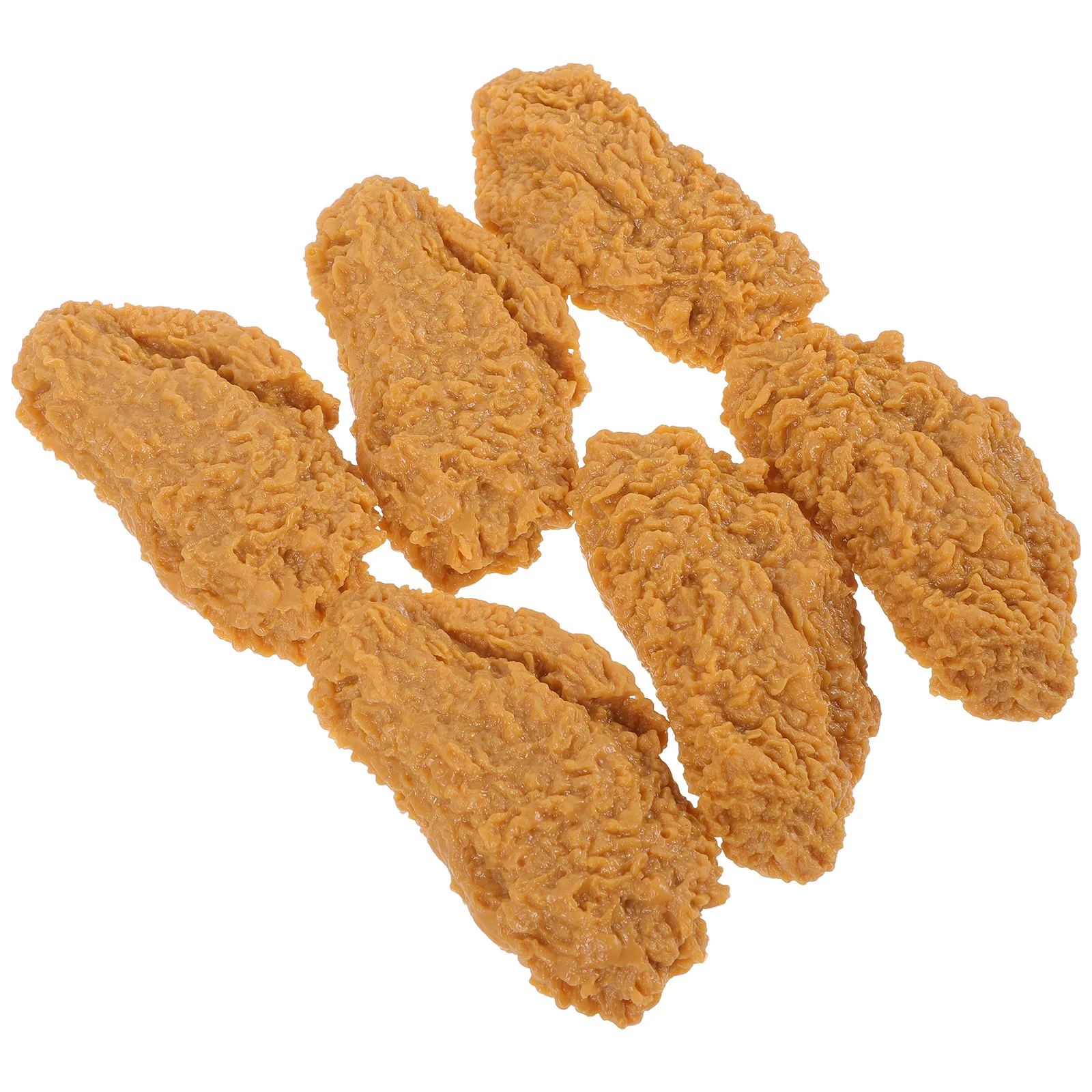 6 Pcs Faux Food Simulated Chicken Wings Adorable Store Supplies Fake Decor Decorate Fried Pvc
6 Pcs Faux Food Simulated Chicken Wings Adorable Store Supplies Fake Decor Decorate Fried Pvc
