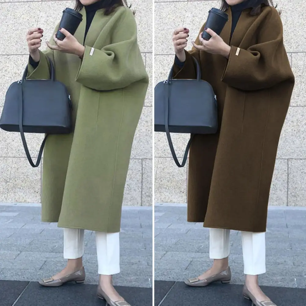 Popular Women Vintage Open Stitch Long Woolen Jacket Cardigan Coat Soft Coldproof
Popular Women Vintage Open Stitch Long Woolen Jacket Cardigan Coat Soft Coldproof