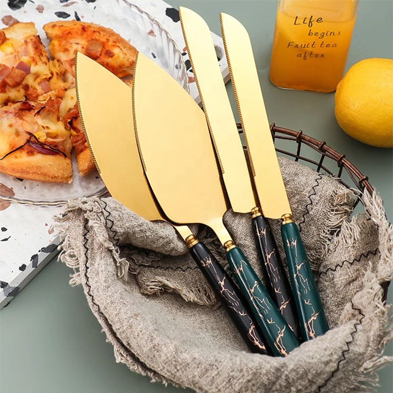 Stainless Steel Cake Pizza Spatular and Cutter with Ceramic Handle Pie Shovel Butter Knife Kitchen Baking Tool Wedding Gift
Stainless Steel Cake Pizza Spatular and Cutter with Ceramic Handle Pie Shovel Butter Knife Kitchen Baking Tool Wedding Gift