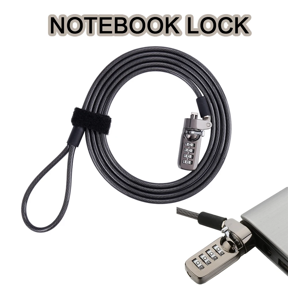 Замок-Антивор для ноутбука, компьютера, 190 см, 5 мм
Замок-Антивор для ноутбука, компьютера, 190 см, 5 мм