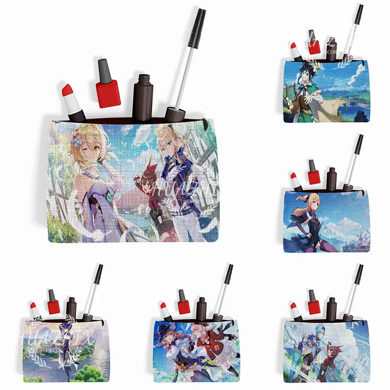 Genshin Impact Storage Bag Outdoor Women's Makeup Bag Panda Dog Print Cosmetic School Teacher Gift Portable Pencil Cosmetic Bag
Genshin Impact Storage Bag Outdoor Women's Makeup Bag Panda Dog Print Cosmetic School Teacher Gift Portable Pencil Cosmetic Bag