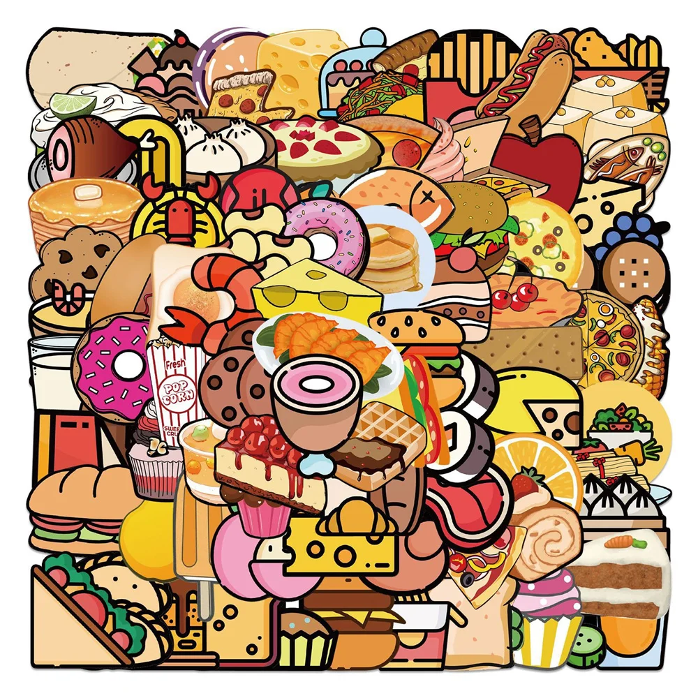 10/30/50PCS Cute Cartoon Food Burger Hot Dog Sticker Kids Toy Graffiti DIY Scrapbook Water Cup Flat Luggage Sticker Wholesale
10/30/50PCS Cute Cartoon Food Burger Hot Dog Sticker Kids Toy Graffiti DIY Scrapbook Water Cup Flat Luggage Sticker Wholesale