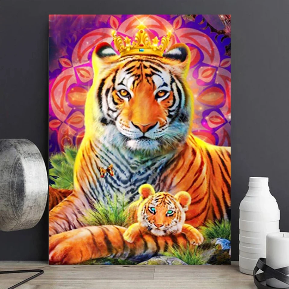 Diamond Painting Novelties 2022 Tiger Cross Stitch Full Drill Embroidery Animal Mosaic Picture Of Rhinestones Handmade Gift Art
Diamond Painting Novelties 2022 Tiger Cross Stitch Full Drill Embroidery Animal Mosaic Picture Of Rhinestones Handmade Gift Art