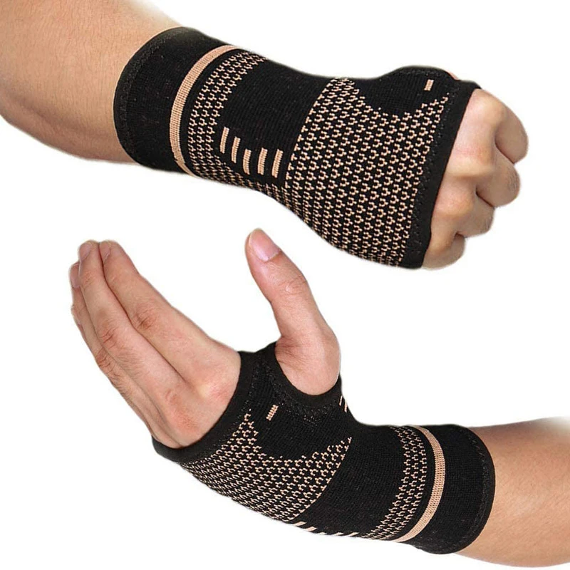 Professional Wristband Sports Compression Wrist Guard Arthritis Brace Sleeve Support Elastic Palm Hand Glove
Professional Wristband Sports Compression Wrist Guard Arthritis Brace Sleeve Support Elastic Palm Hand Glove
