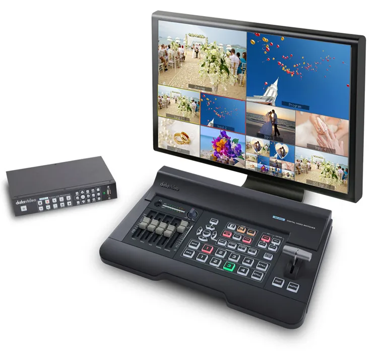 Datavideo SE-650 7-Channel video switcher 4 into 3-out High-definition Switcher 4-Way Video Directed HD MI/SDI input output
Datavideo SE-650 7-Channel video switcher 4 into 3-out High-definition Switcher 4-Way Video Directed HD MI/SDI input output