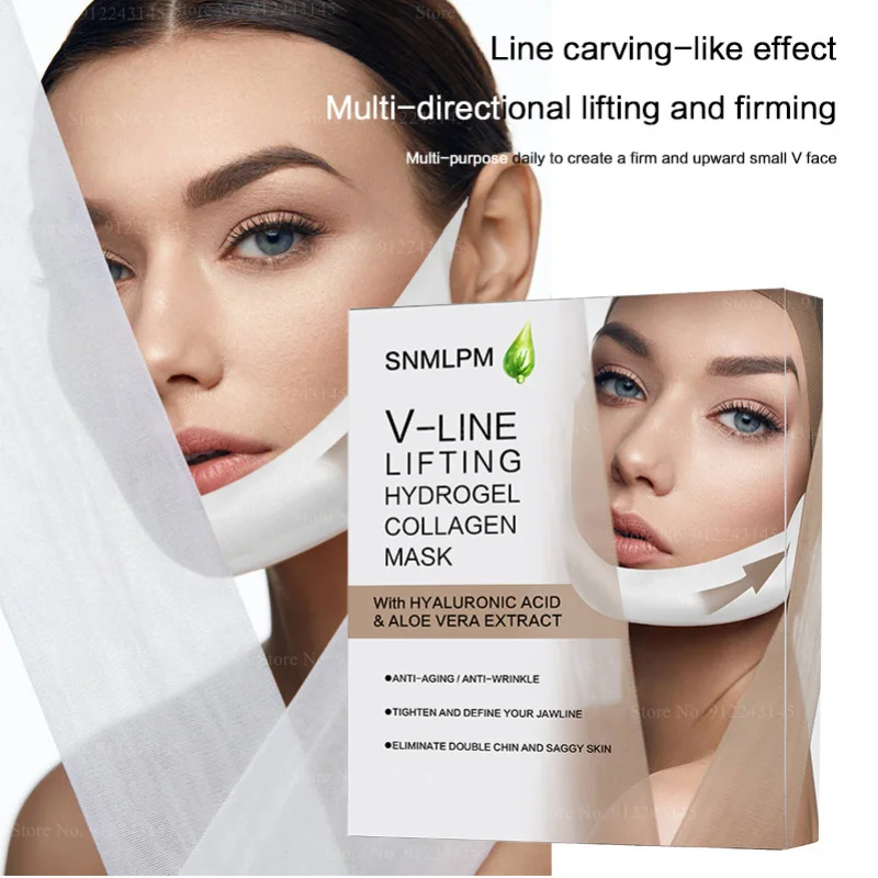 Face-lifting, Moisturizing, Lifting, Firming, Removing Double Chin, Hanging Ear Type V-face Mask Luxury Mask for Face 
Face-lifting, Moisturizing, Lifting, Firming, Removing Double Chin, Hanging Ear Type V-face Mask Luxury Mask for Face