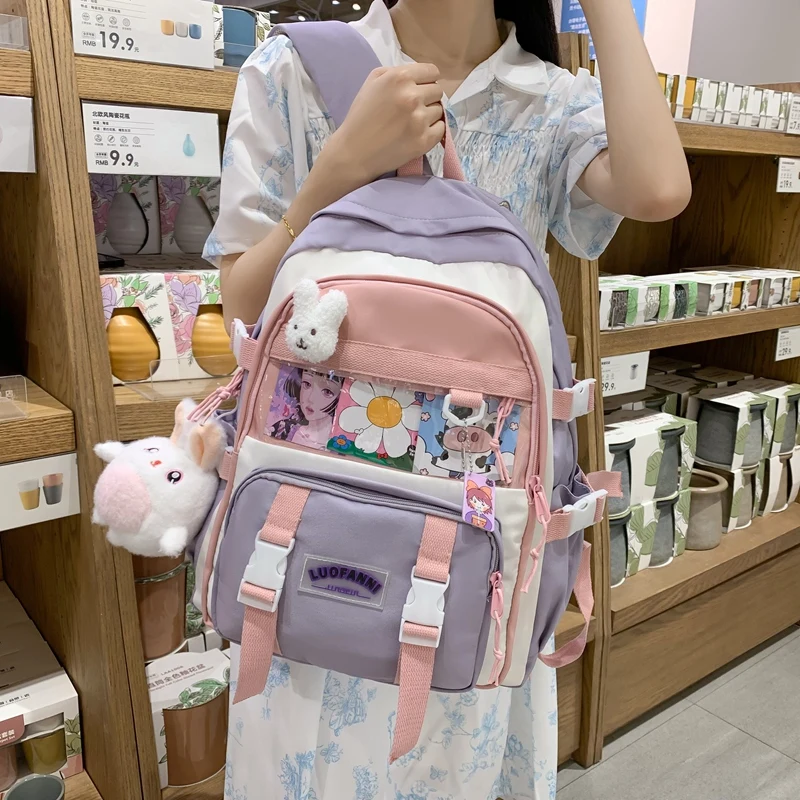 Women Backpack Waterproof Nylon School For Teenage Student Girls Ladies Girl Laptop Book Bag Travel Mochila Backpack Rucksack
Women Backpack Waterproof Nylon School For Teenage Student Girls Ladies Girl Laptop Book Bag Travel Mochila Backpack Rucksack