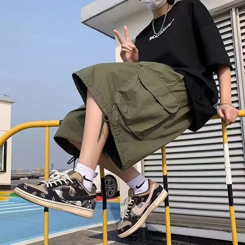 Y2k Streetwear Men Vintage Japanese Fashion Brand Cityboy Overalls Shorts Men Summer Khaki Pants American Heavy Wide-leg Pants
Y2k Streetwear Men Vintage Japanese Fashion Brand Cityboy Overalls Shorts Men Summer Khaki Pants American Heavy Wide-leg Pants