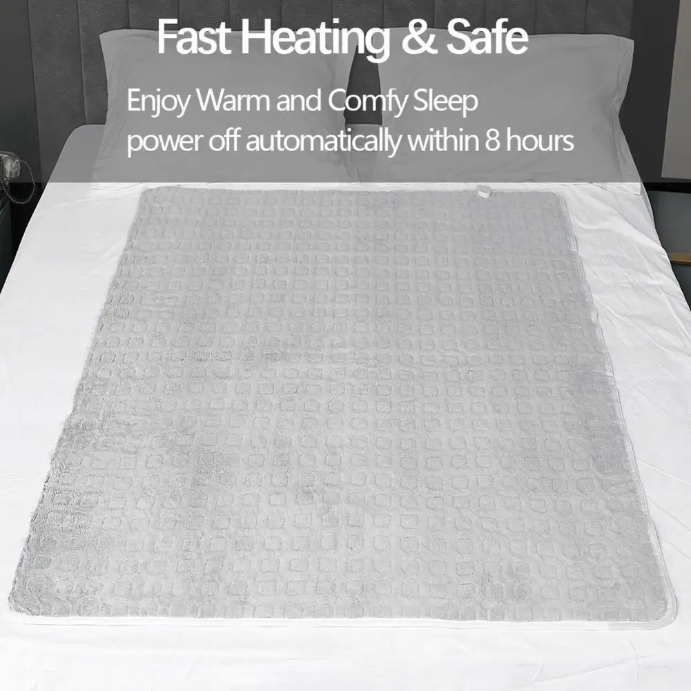 Stylish Electric Heated Blanket Machine Washable Heating Blanket Intelligent Temperatures Control Warm-keeping
Stylish Electric Heated Blanket Machine Washable Heating Blanket Intelligent Temperatures Control Warm-keeping