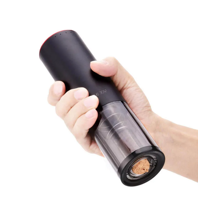 Xiaomi USB-зарядка открывалка для бутылок кухонный инструмент для открывания 2 цветов Круглый Joy Электрический штопор Электрический автоматиче... 
Xiaomi USB-зарядка открывалка для бутылок кухонный инструмент для открывания 2 цветов Круглый Joy Электрический штопор Электрический автоматиче...