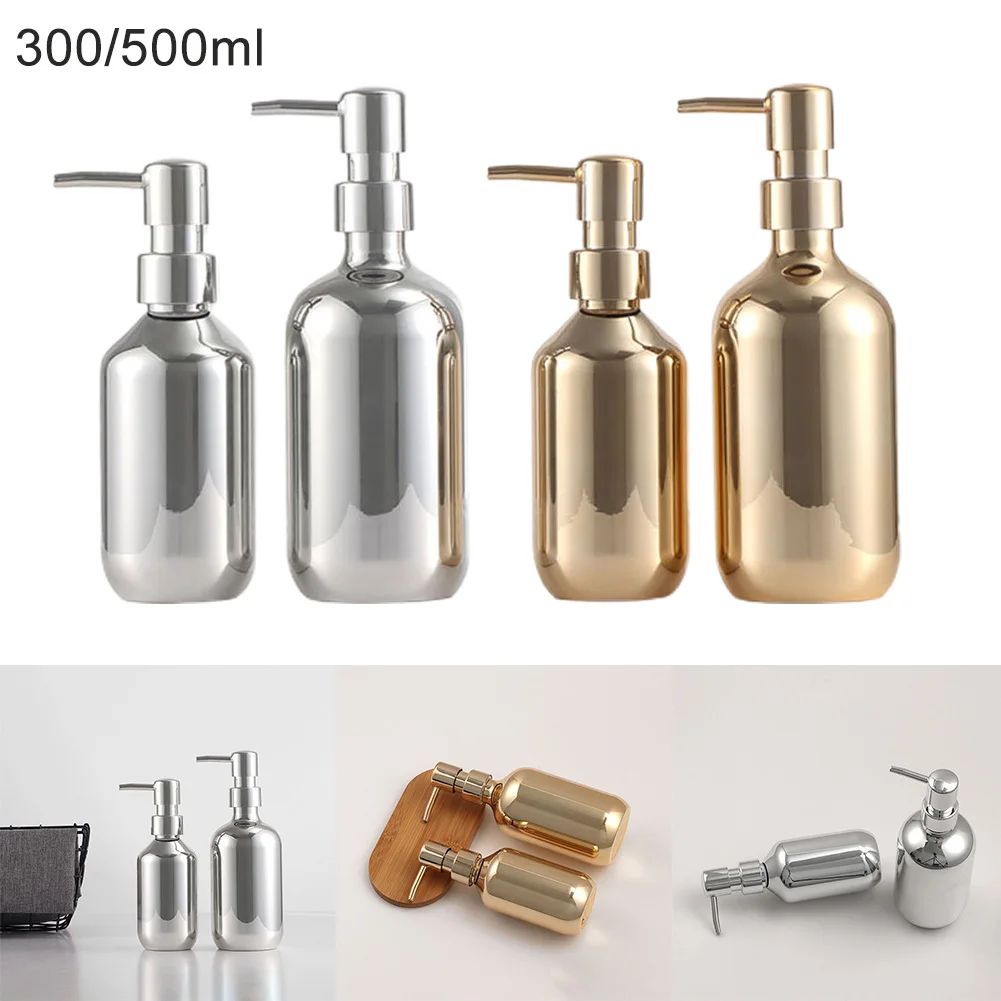 300/500ml Soap Dispenser Bottle Shampoo Shower Gel Bottle Refillable Large Capacity Lotion Dispenser Bathroom Accessories
300/500ml Soap Dispenser Bottle Shampoo Shower Gel Bottle Refillable Large Capacity Lotion Dispenser Bathroom Accessories