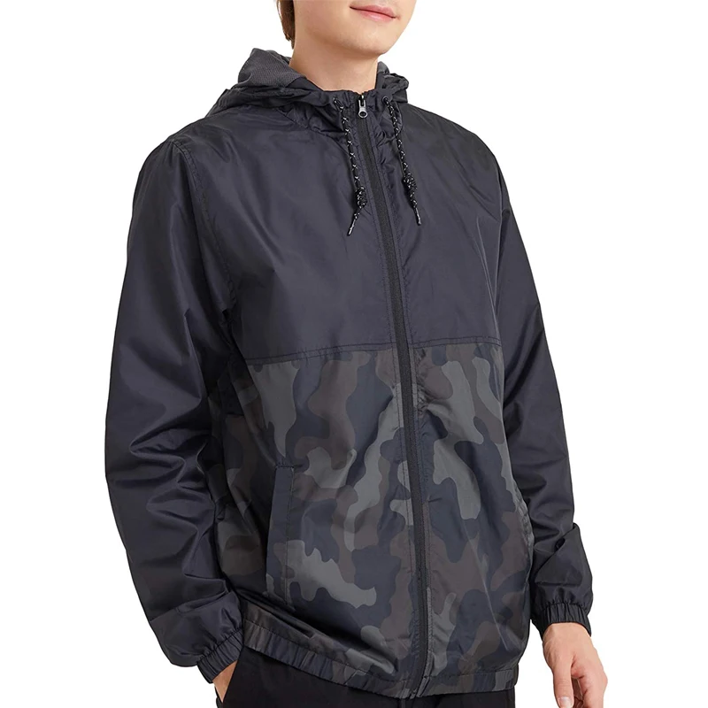 Outdoor Coat Waterproof Lightweight Jacket Casual Zipper Jackets Mens Rain Autumn Hooded Raincoat Spring Windbreaker
Outdoor Coat Waterproof Lightweight Jacket Casual Zipper Jackets Mens Rain Autumn Hooded Raincoat Spring Windbreaker